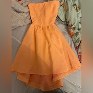 Beginning Boutique strapless mini dress